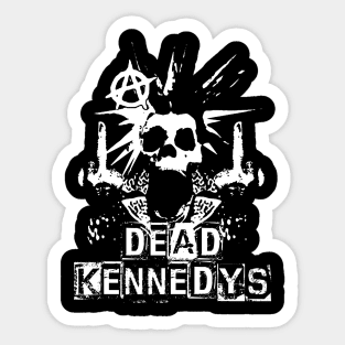 dead  skeletopunk Sticker